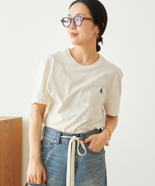 Plage プラージュ　ポロ ラルフ ローレン JERSEYS Tシャツ　新品 POLO RALPH LAUREN/ポロ ラルフ ローレン PRINT Tシャツ（T