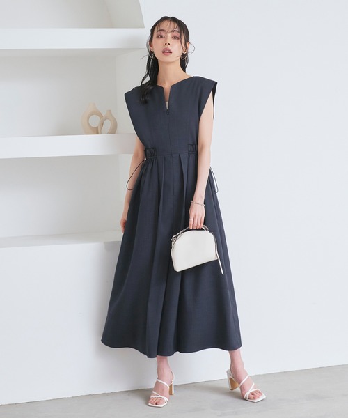 セール】洗える ストレッチ ｜ ウエスト ドロスト ワイド