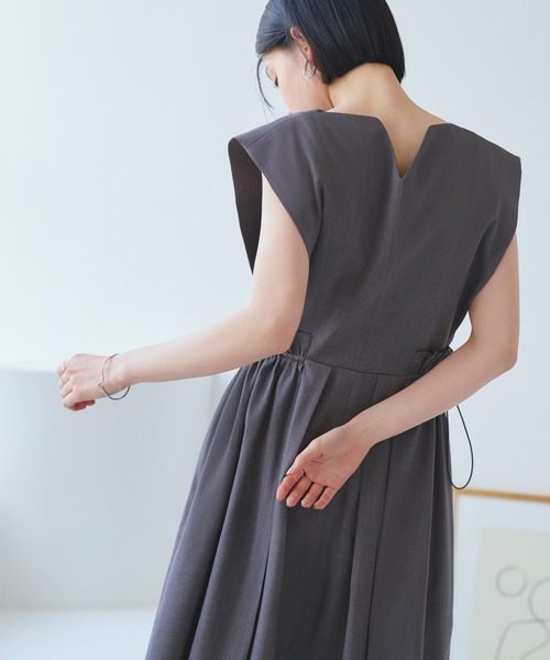 セール】洗える ストレッチ ｜ ウエスト ドロスト ワイド