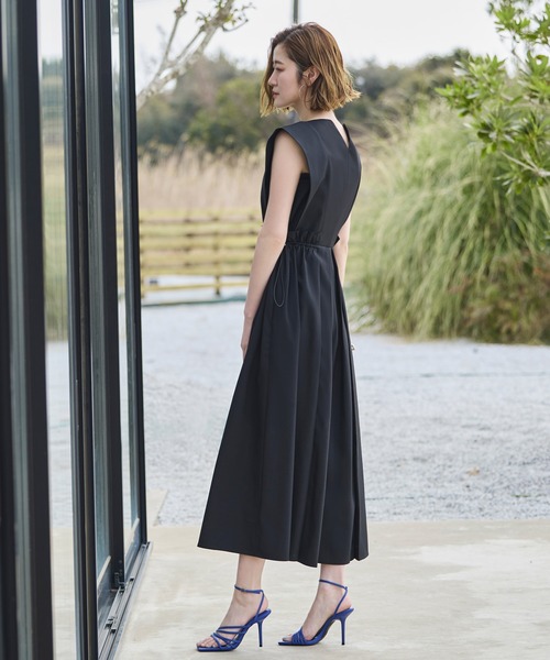 セール】洗える ストレッチ ｜ ウエスト ドロスト ワイド