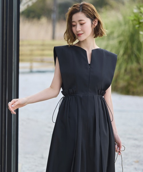 セール】洗える ストレッチ ｜ ウエスト ドロスト ワイド