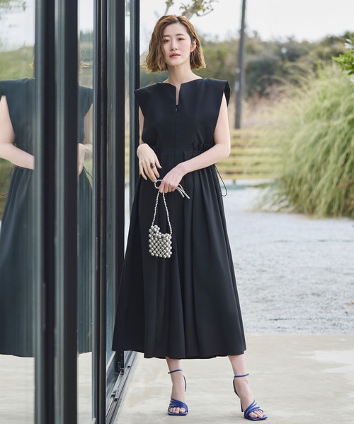 セール】洗える ストレッチ ｜ ウエスト ドロスト ワイド