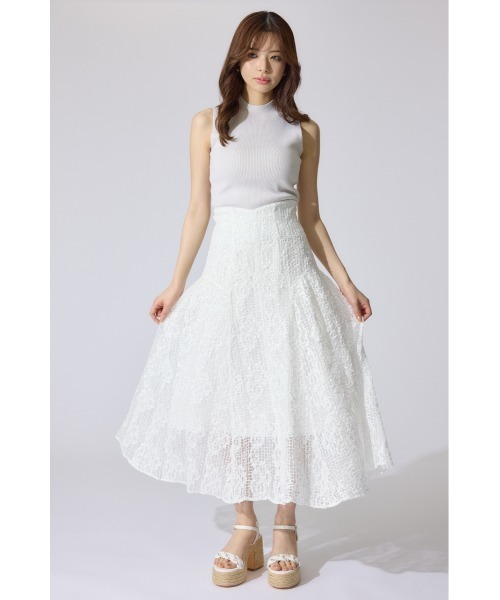 rienda（リエンダ）の「ウォッシャブルリブタンクトップ　夏服 サマーニット ノースリーブトップス（タンクトップ・レディース・ブラック/ブラウン/グレー/アイボリー・SMALL/MEDIUM）」の8枚目の写真