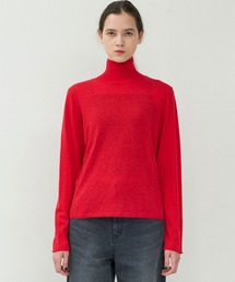 ニット/セーター（レッド/赤色系・カシミヤ）ファッション通販