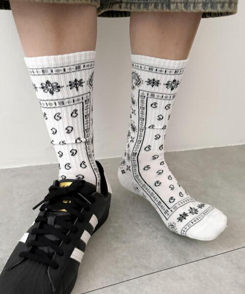 WEGO/ペイズリーソックス（ソックス/靴下）｜WEGO（ウィゴー）の