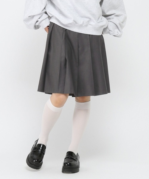 3.3 Field Trip (3.3フィールドトリップ)の「3.3 Field Trip/3WAYプリーツスカート(スカート・レディース・チャコール/グレー・SMALL/MEDIUM)」の21枚目の写真