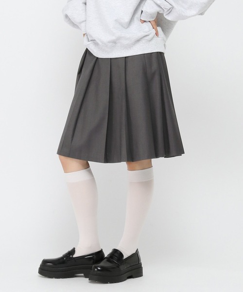 3.3 Field Trip (3.3フィールドトリップ)の「3.3 Field Trip/3WAYプリーツスカート(スカート・レディース・チャコール/グレー・SMALL/MEDIUM)」の22枚目の写真