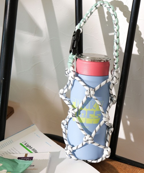 BAYFLOW（ベイフロー）の「BFコードボトルホルダー（その他雑貨・レディース・グレー/ブルー/ベージュ/イエロー/ブラック/ホワイト/グリーン・0）」の9枚目の写真