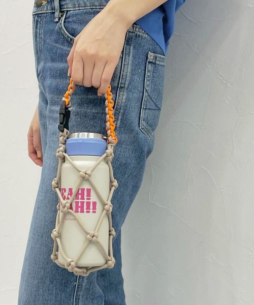 BAYFLOW（ベイフロー）の「BFコードボトルホルダー（その他雑貨・レディース・グレー/ブルー/ベージュ/イエロー/ブラック/ホワイト/グリーン・0）」の15枚目の写真