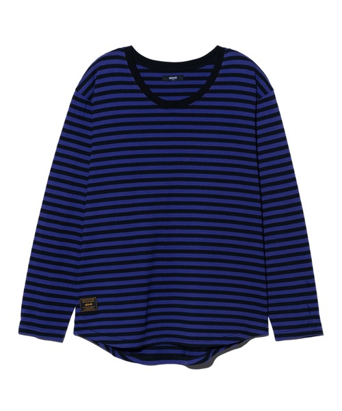 セール】Loose Neck Long Sleeves T-Shirt / ルーズネックロング