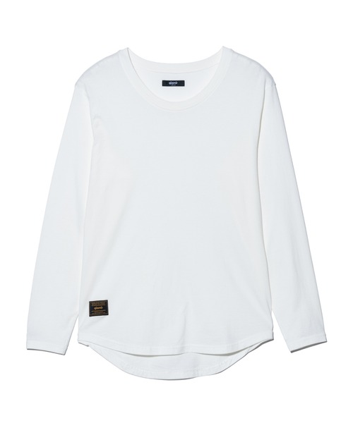 セール】Loose Neck Long Sleeves T-Shirt / ルーズネックロング