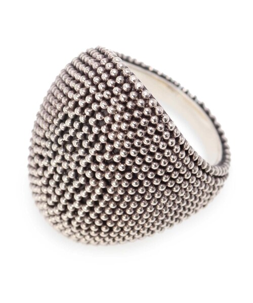 HIROKO HAYASHI(ヒロコハヤシ)の「RICAMO(リカーモ)指輪(リング・レディース・ブラック/シルバー/ゴールド・00/01)」の3枚目の写真