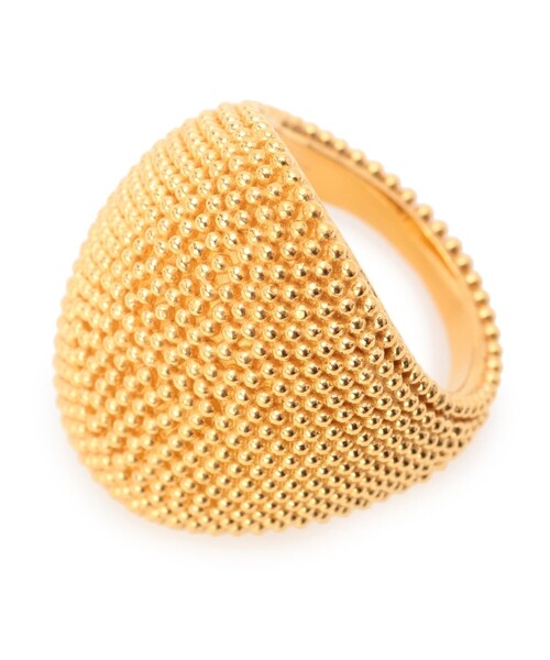 HIROKO HAYASHI(ヒロコハヤシ)の「RICAMO(リカーモ)指輪(リング・レディース・ブラック/シルバー/ゴールド・00/01)」の1枚目の写真