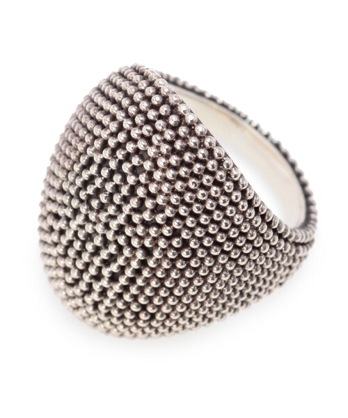 HIROKO HAYASHI(ヒロコハヤシ)の「RICAMO(リカーモ)指輪(リング・レディース・ブラック/シルバー/ゴールド・00/01)」の4枚目の写真