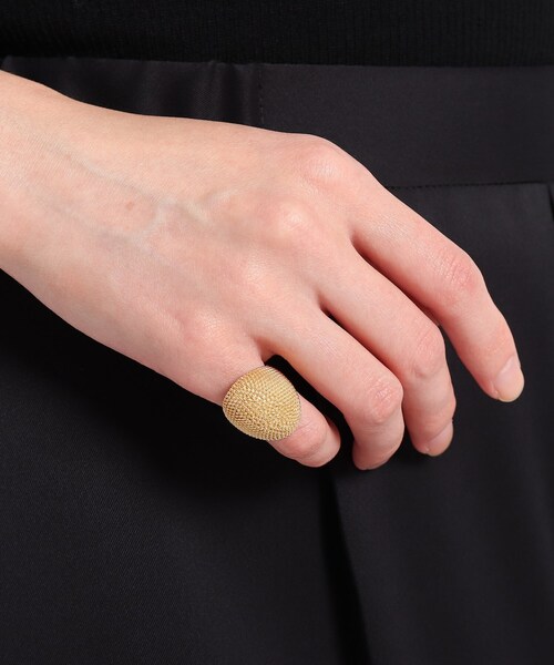 HIROKO HAYASHI(ヒロコハヤシ)の「RICAMO(リカーモ)指輪(リング・レディース・ブラック/シルバー/ゴールド・00/01)」の9枚目の写真