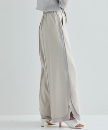 STUDIOUS（ステュディオス）の「【STUDIOUS/ステュディオス】Sheer Layered Trousers/シアーレイヤードトラウザー/スラックス（スラックス）」