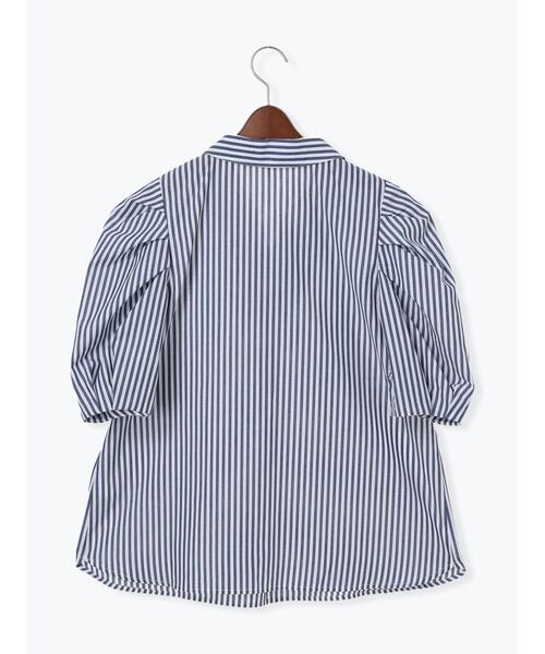 Te chichi（テチチ）の「スキッパーSH（シャツ/ブラウス・レディース・オフホワイト/ブルー/ブラック・F）」の20枚目の写真