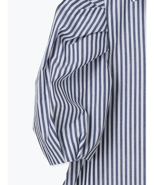 Te chichi（テチチ）の「スキッパーSH（シャツ/ブラウス・レディース・オフホワイト/ブルー/ブラック・F）」の22枚目の写真