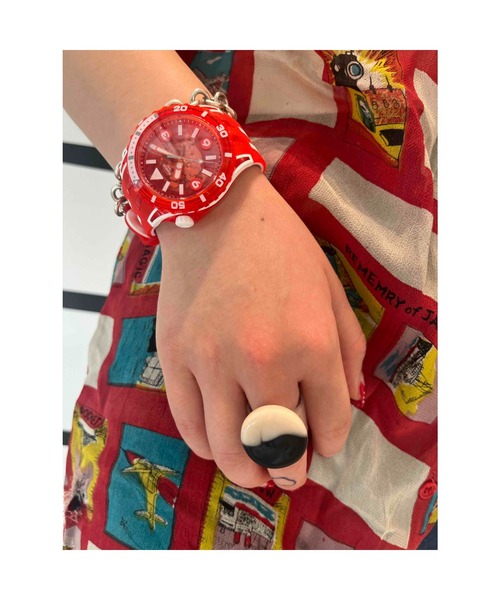 BLACK SEA NETTLE（アナログ腕時計）｜SWATCH（スウォッチ）の