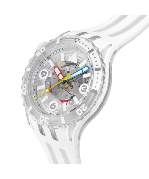 SWATCH(スウォッチ)の「BLACK SEA NETTLE(アナログ腕時計・レディース・ホワイト/ブラック/レッド/イエロー/ブルー/ピンク/オレンジ/ネイビー/グリーン・FREE)」の10枚目の写真