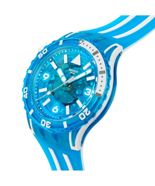 SWATCH(スウォッチ)の「BLACK SEA NETTLE(アナログ腕時計・レディース・ホワイト/ブラック/レッド/イエロー/ブルー/ピンク/オレンジ/ネイビー/グリーン・FREE)」の18枚目の写真