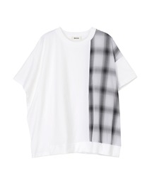 チェックドッキングジャージィー / Tシャツ / S