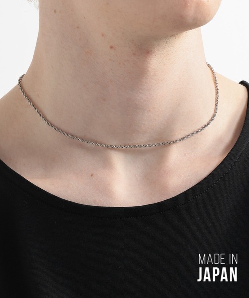 HARE(ハレ)の「【MADE IN JAPAN 長さ調節可能】URBAN LACEネックレス(HARE)(ネックレス・メンズ・シルバー/シルバー系その他/ゴールド/シルバー系その他2/シルバー系その他3・FREE)」の4枚目の写真