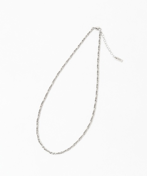 HARE(ハレ)の「【MADE IN JAPAN 長さ調節可能】URBAN LACEネックレス(HARE)(ネックレス・メンズ・シルバー/シルバー系その他/ゴールド・FREE)」の4枚目の写真