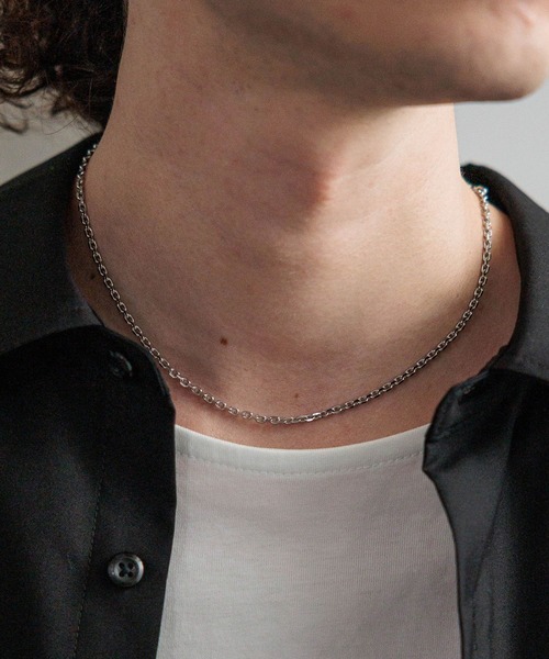 HARE(ハレ)の「【MADE IN JAPAN 長さ調節可能】URBAN LACEネックレス(HARE)(ネックレス・メンズ・シルバー/シルバー系その他/ゴールド・FREE)」の17枚目の写真