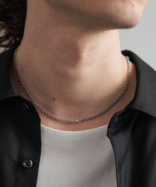 HARE(ハレ)の「【MADE IN JAPAN 長さ調節可能】URBAN LACEネックレス(HARE)(ネックレス・メンズ・シルバー/シルバー系その他/ゴールド・FREE)」の18枚目の写真