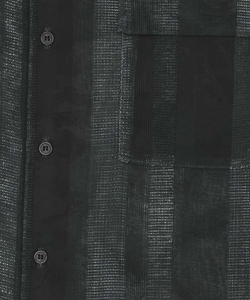 セール】快適サマーシャツ/透かし柄/CLEAN MODE/287595（シャツ