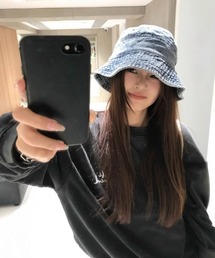 MASHIRO（マシロ）の「【MASHIRO】デニムバケットハット ユニセックス（MA/EK）（ハット）」