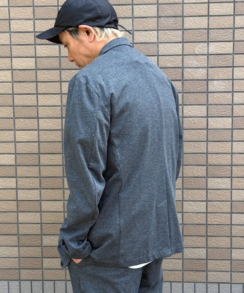 VENCEEXCHANGE（ヴァンスエクスチェンジ）の「ストレッチテーラードジャケット（テーラードジャケット・メンズ・グレー/オリーブ・S/M/L/LL）」の6枚目の写真