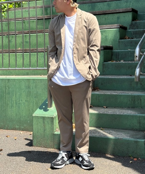 VENCEEXCHANGE（ヴァンスエクスチェンジ）の「ストレッチテーラードジャケット（テーラードジャケット・メンズ・グレー/オリーブ・S/M/L/LL）」の13枚目の写真