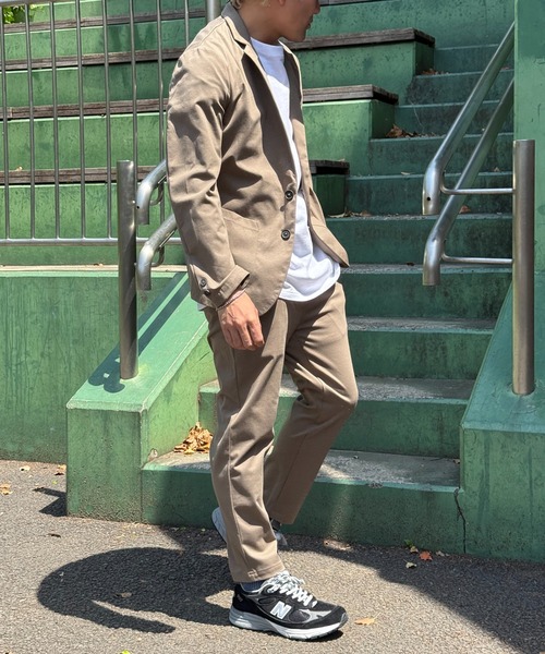 VENCEEXCHANGE（ヴァンスエクスチェンジ）の「ストレッチテーラードジャケット（テーラードジャケット・メンズ・グレー/オリーブ・S/M/L/LL）」の12枚目の写真