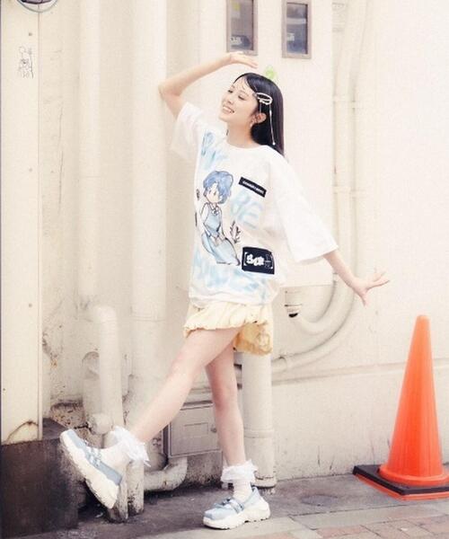 ROYAL FLASH（ロイヤルフラッシュ）の「Guernika/ゲルニカ/らんま1/2 Paint T-shirt / 天道あかね（Tシャツ/カットソー・メンズ・ホワイト・L/XL）」の19枚目の写真