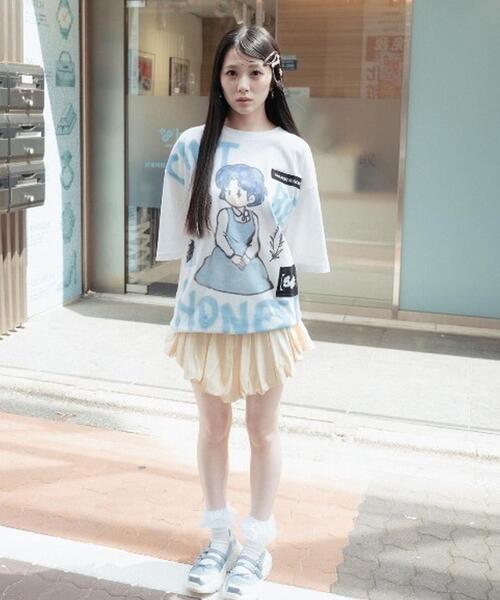 ROYAL FLASH（ロイヤルフラッシュ）の「Guernika/ゲルニカ/らんま1/2 Paint T-shirt / 天道あかね（Tシャツ/カットソー・メンズ・ホワイト・L/XL）」の20枚目の写真