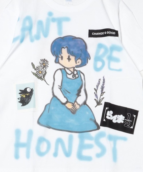 ROYAL FLASH（ロイヤルフラッシュ）の「Guernika/ゲルニカ/らんま1/2 Paint T-shirt / 天道あかね（Tシャツ/カットソー・メンズ・ホワイト・L/XL）」の6枚目の写真