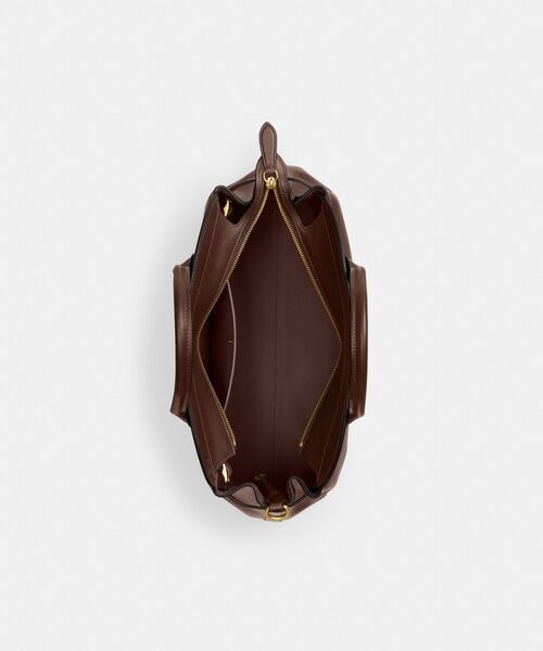 【現行 定価11万 美品】コーチ　ソフト　エンパイア　キャリーオール　バッグ　茶 現行 定価11万 美品】コーチ ソフト エンパイア キャリーオール