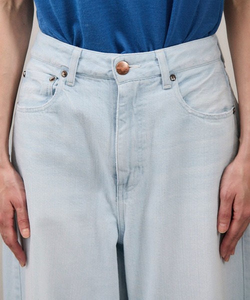 RED CARD TOKYO（レッドカード）の「【RED CARD TOKYO（レッドカードトーキョー）for SALON】別注Montana / モンタナ（デニムパンツ・レディース・サックスブルー・22/23/24/25/26）」の14枚目の写真