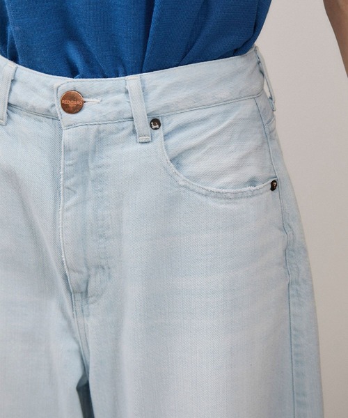 RED CARD TOKYO（レッドカード）の「【RED CARD TOKYO（レッドカードトーキョー）for SALON】別注Montana / モンタナ（デニムパンツ・レディース・サックスブルー・22/23/24/25/26）」の15枚目の写真