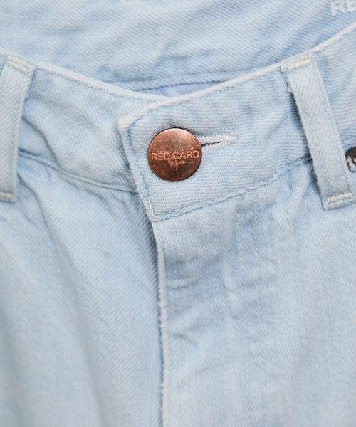 RED CARD TOKYO（レッドカード）の「【RED CARD TOKYO（レッドカードトーキョー）for SALON】別注Montana / モンタナ（デニムパンツ・レディース・サックスブルー・22/23/24/25/26）」の7枚目の写真