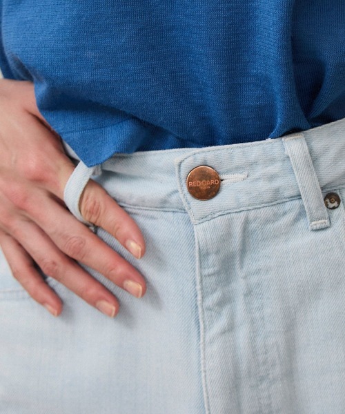 RED CARD TOKYO（レッドカード）の「【RED CARD TOKYO（レッドカードトーキョー）for SALON】別注Montana / モンタナ（デニムパンツ・レディース・サックスブルー・22/23/24/25/26）」の10枚目の写真