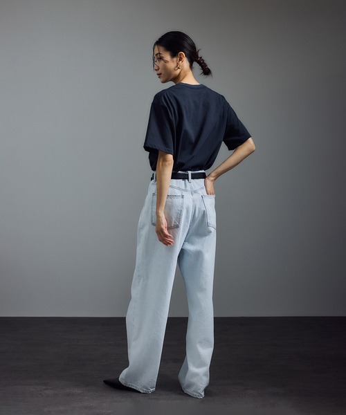 RED CARD TOKYO（レッドカード）の「【RED CARD TOKYO（レッドカードトーキョー）for SALON】別注Montana / モンタナ（デニムパンツ・レディース・サックスブルー・22/23/24/25/26）」の22枚目の写真