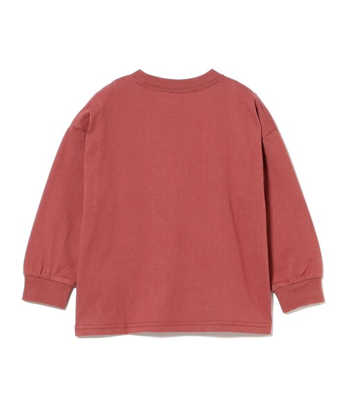 こども ビームス（コドモビームス）の「kodomo ロゴ プリント ロングスリーブ Tシャツ 2025FW（90～140cm）（Tシャツ/カットソー・キッズ・ネイビー/レッド系その他7/ホワイト系その他5・100/120/110/140/130/90）」の13枚目の写真