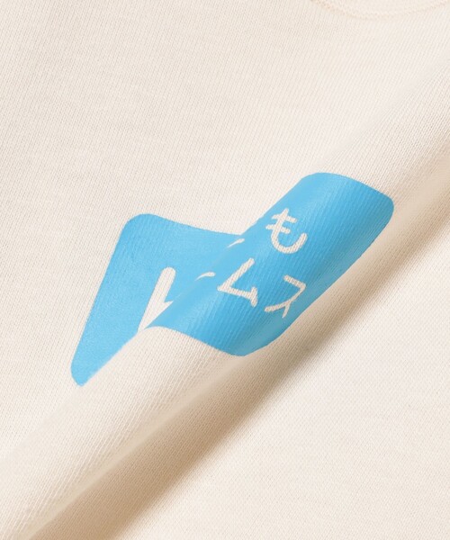 こども ビームス（コドモビームス）の「kodomo ロゴ プリント ロングスリーブ Tシャツ 2025FW（90～140cm）（Tシャツ/カットソー・キッズ・ネイビー/レッド系その他7/ホワイト系その他5・100/120/110/140/130/90）」の22枚目の写真