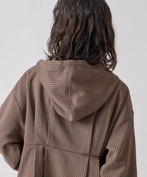 Kelen（ケレン）の「「KELEN / ケレン」ウエストタックデザインフードジャケット（その他アウター・レディース・ベージュ/ブラウン/ブルー系その他・S/M）」の22枚目の写真