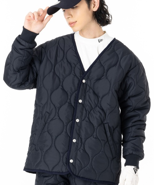 ニューエラゴルフ カーディガン ジャケット キルティング（その他