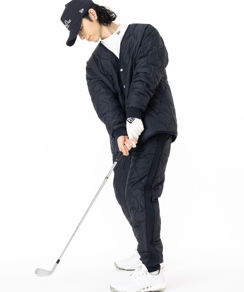 ニューエラゴルフ カーディガン ジャケット キルティング（その他