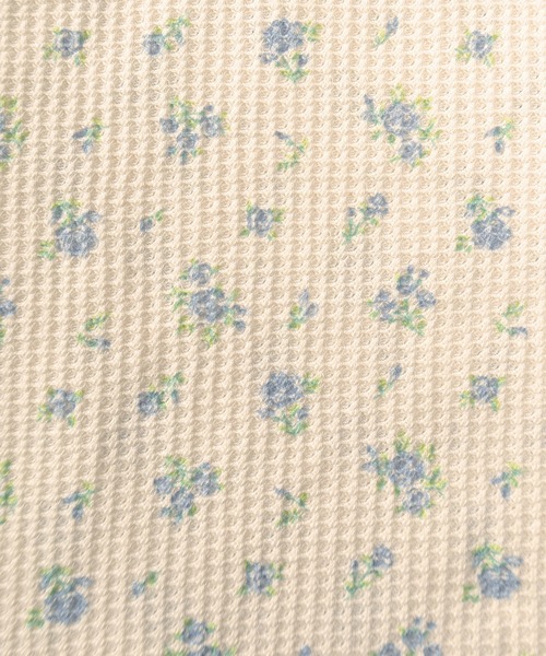 JEMORGAN(ジェーイーモーガン)の「【87】【JEMORGAN/ジェーイーモーガン】花柄&ハート柄 クロップド丈 ワッフル カップ付き キャミソール(キャミソール・レディース・ライトピンク/ピンク系その他/ブラック/ライトブルー/ブルー/レッド/ピンク・FREE)」の9枚目の写真